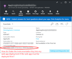 The plan can scale to 100 instances with more available upon request. Azure Resource Template Dependencies Application Insights Stack Overflow