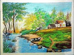 How To Draw Landscape Scenery Of Beautiful Nature Step By Step Youtube Easy Landscape Paintings Landscape Scenery Scenery Paintings Simple scenery drawing, village landscape drawing, scenery drawing and colour, how to draw scenery of village, how to draw scenery of house, #simplescenery #villagescenery #howtodraw.