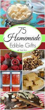 75 Homemade Edible Gift Ideas True Aim Christmas Food Gifts Homemade Truffles Edible Gifts