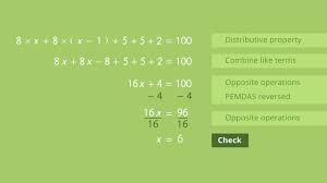 These unique features make virtual nerd a viable alternative to private tutoring. Solving Multi Step Equations With Variables On One Side Made Easy