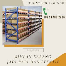 Di dalam tulisan ini kita akan mengenal 10 tipe gudang berdasarkan karakteristik penyimpanannya. Jual Rak Gudang Penyimpanan Barang Sintech