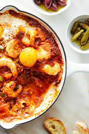 Tunisian Shakshuka With Shrimp Recipe Recipe Shakshuka Recipes Nyt Cooking