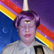 disney @pixar Thank you so much for giving us this representation. I  haven't stopped thinking about her for years and so I decided to dress as  her for Halloween. Officer spector We