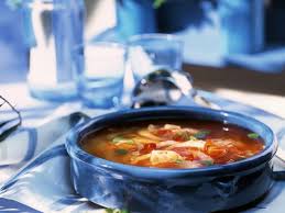 Franzosische Fischsuppe Mit Knoblauchbrot Rezept Eat Smarter