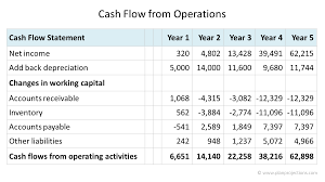 It is the first section of the cash flow statement and represents cash flows of operating activities, excluding financing investing activities to focus on the operational cash flows of the core functions of the company. Cash Flow From Operations Plan Projections