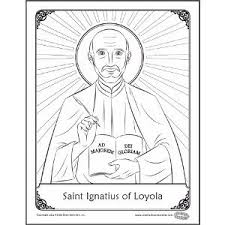 Herald Store Free St Ignatius Of Loyola Coloring Page St Ignatius Of Loyola Catholic Coloring St Ignatius