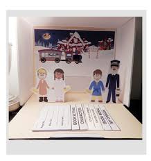 It tells the story of a young boy who, on christmas. The Polar Express Book Report Pop Up Book Diorama Flip Book Book Report