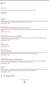Unhoard Sent This Email With The Subject Line Your Weekly Unhoard Inspiration For December Xxth Read About This Email Inspiration Best Email Magic Bullet