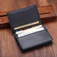 That's where business card holders and cases come into things. Luxury Fashion Genuine Leather Card Wallets Men Credit Card Holders Women Card Id Holder Male Organizer Business Card Holder Oibag