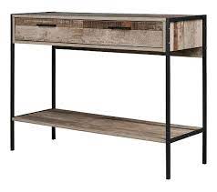 table console fixe ou extensible pas cher bois vieilli console mobilier de cuisine