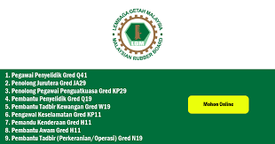 Info jawatan kosong lembaga getah malaysia 2020. Jawatan Kosong Lembaga Getah Malaysia Lgm Kelayakan Pmr Spm Diploma Ijazah Ejawatankini Com