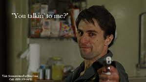You talkin to me quote. Movie Quote For Taxi Driver You Talkin To Me Moviequotes Taxidriver Screenwritersforhire Screenwriterforhire Screenwriter Attori