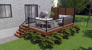 We first poured the concrete, (yes we do concrete!) a 12'x44'. Pur Patio Design Realisation De Structures Exterieures