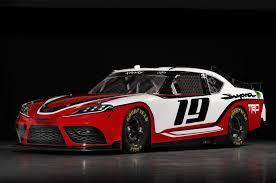 Kim crosby also made her debut in the camping world truck series in 2008 but did not participate in the sprint cup series as of. Toyota Supra Nascar Unveiled Ahead Of 2019 Xfinity Series Race Debut Autocar