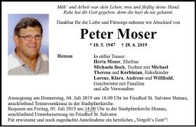 Master of architecture, ingenieur für hochbau. Traueranzeigen Von Peter Moser Mittelbayerische Trauer