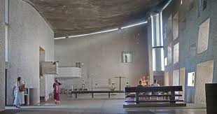Le Corbusier Notre Dame Du Haut Ronchamp Chapel Interior 1 Le Corbusier Architecture Church Architecture