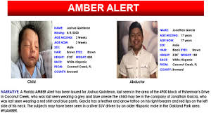 8687 e via de ventura. Amber Alert 2 Week Old Missing Out Of Broward County Wear