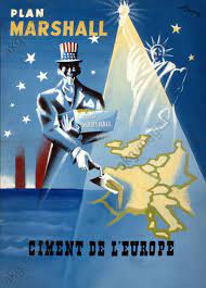 Dec 16, 2009 · the reconstruction coordinated under the marshall plan was formulated following a meeting of the participating european states in the latter half of 1947. Akg Images Plan Marshall Ciment De L Europe Affiche 1947
