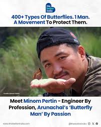 In the remote wilds of Arunachal Pradesh — home to some of the world's  richest biodiversity — clicking a single butterfly photo changed the course  of one young engineer's life. When Minom