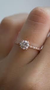 55 Simple Engagement Ring For Every Kind Of Women Vis Wed Rose Gold Engagement Ring Vintage Simple Engagement Rings Best Engagement Rings