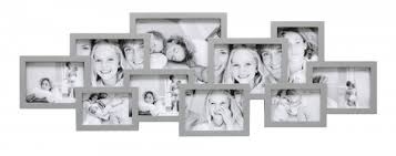 Obi multi bilderrahmen fur 12 bilder silber. Collage Bilderrahmen Elena Silber