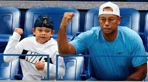 He made an eagle on his own. Tiger Woods Son Is As Skilled A Trash Talker As His Dad