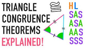 Since all 6 parts of the triangle are congruent, we can say that both triangles are exactly the same. Triangle Congruence Theorems Explained Asa Aas Hl Youtube