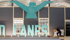 Popular local bowling alley #0169. Old Thunderbird Lanes Bowling Alley Is Now Rad Office Space