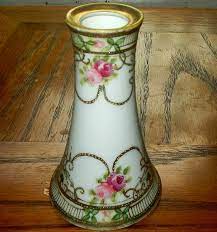 Hat Pin Holder Nippon China Open Vase Japanese By Treasuresbymae 45 00 Hat Pins Pin Holder Nippon China