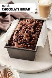Chocolate Bread Recipe Chocolate Bread Chocolate Bread Recipe Dessert Recipes Easy