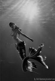 Black And White Mermaid Pin By Megan Devries On Deep Blue Sea I Mermaidia Mermaids And Mermen Souls Inspiration Fantasy Mermaids
