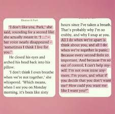 Eleanor Park Eleanor And Park Park Quotes Book Quotes