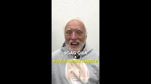 9gag Q A X Hide The Pain Harold Youtube