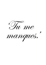 Birthday Wishes In French With English Translation In French You Don T Say I Miss You You Say You Are Missing From Me Charming Proverbes Et Citations Belles Citations Citation