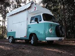 Kombi Food Truck Adaptada Para Comercializacao De Lanche R 40 000 00 Kombi Food Truck Food Truck Food Trucks