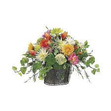 Allstate Floral Tulip And Allium Arrangement Fake Flower Centerpieces Artificial Flower Arrangements Tulips Arrangement