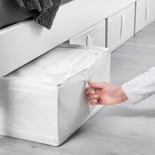 Skubb Tasche Weiss Ikea Osterreich Under Bed Storage Under Bed Storage Boxes Comforter Storage