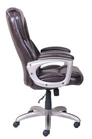 serta big tall bonded leather commercial office chair with memory foam black walmart com office chair tall office chairs chair