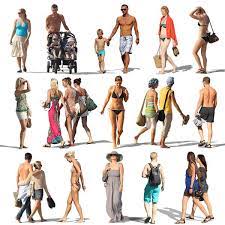 Texture Psd Resort People Beach People Cutout People Png Render People