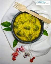 Servez bien chaud avec un peu de piment d'espelette si vous le souhaitez. Risotto De Quinoa Au Brocoli Et Curcuma Frais Brocoli And Fresh Turmeric Quinoa Risotto C Vegetal Curcuma Frais Repas Sain Recette Quinoa
