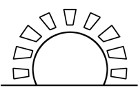They are also organized by styles and colors! Sun Coloring Pages