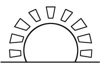 Includes images of baby animals, flowers, rain showers, and more. Sun Coloring Pages