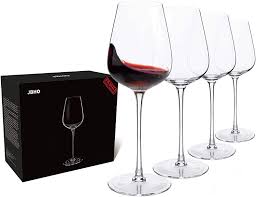 There are traditional stemless glasses that are used in some trattorias and other. Jbho Hand Blown Italian Crystal Bordeaux Red Wine Glass