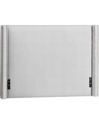 Maybe you would like to learn more about one of these? Deals On Harper Upholstered Non Tufted Low Headboard With Bronze Nailheads Queen Performance Twill Warm White