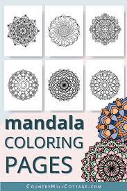 For centuries, in many cultures (eg tibet), the mandala is used as a tool to facilitate meditation. Free Printable Mandala Coloring Pages For Adults