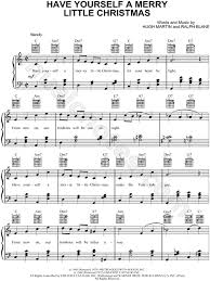Watch lauren daigle single 'have yourself a merry little christmas' music video! Have Yourself A Merry Little Christmas From Meet Me In St Louis Sheet Music In C Major Transposable Download Print Sku Mn0043106