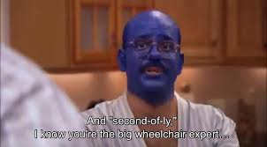 Mounting AAC for head-controlled wheelchair user