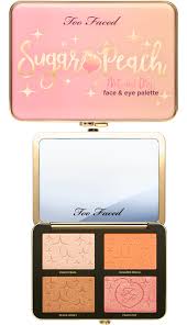You can match any skin tone with this peach scented collection. Too Faced Sugar Peach Wet Dry Face Eye Palette Peach Lip Scrub And More Updates To The Peaches Cream Collection Musings Of A Muse