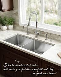franke stainless steel sinks will make