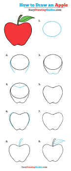 How To Draw An Apple Really Easy Drawing Tutorial This realistic apple drawing was done in 30 mins and i used. how to draw an apple really easy